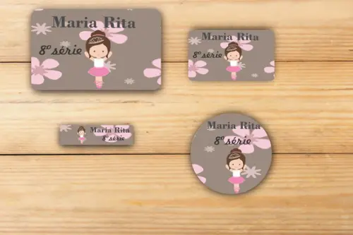 Adesivos Escolar -bailarina-mod 4