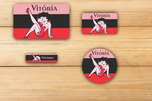 Adesivos Escolar -betty Boop-mod 1
