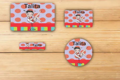 Adesivos Escolar -betty Boop-mod 3
