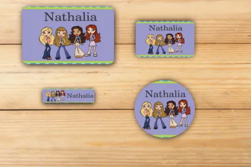 Adesivos Escolar -bratz-mod 2