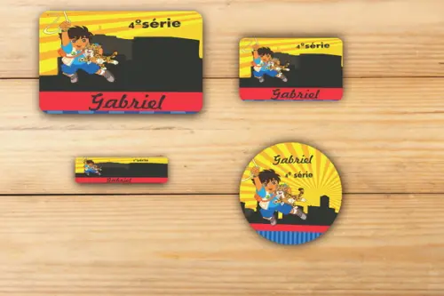 Adesivos Escolar -dora-mod 1