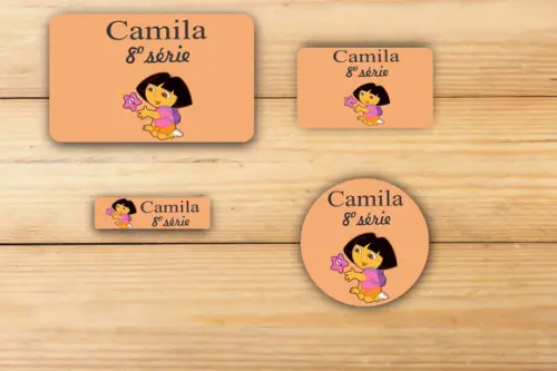 Adesivos Escolar -dora-mod 4
