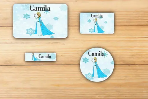 Adesivos Escolar -frozen-mod 3