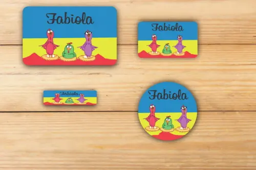 Adesivos Escolar -galinha Pintadinha-mod 2