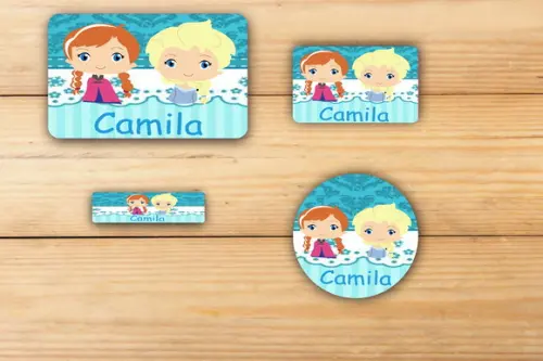 Adesivos Escolar -frozen-mod 1