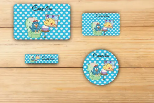 Adesivos Escolar -galinha Pintadinha-mod 4