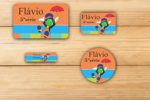 Adesivos Escolar -grilo Falante-mod 1