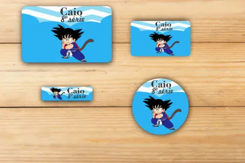 Adesivos Escolar -goku-mod 4