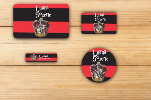 Adesivos Escolar -grifinória-mod 2