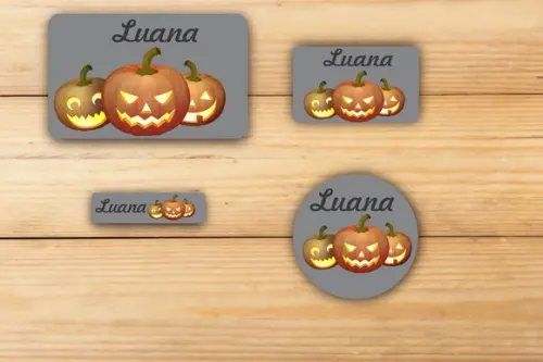 Adesivos Escolar -halloween#11