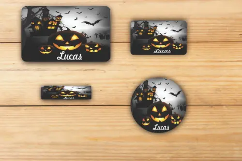 Adesivos Escolar -halloween#6