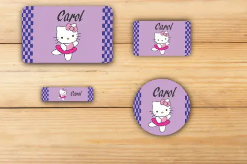 Adesivos Escolar -hello Kitty-mod 2