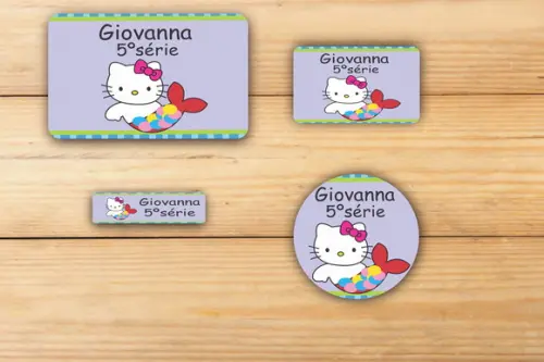 Adesivos Escolar -hello Kitty-mod 4