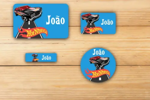 Adesivos Escolar -hot Whells Mod 4