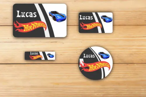 Adesivos Escolar -hot Whells Mod 3