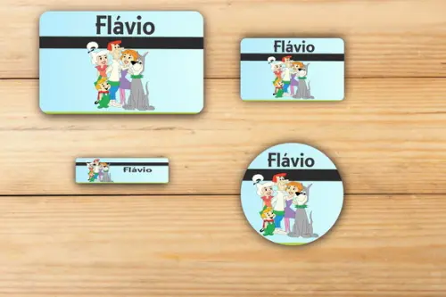Adesivos Escolar -jetsons-mod 3