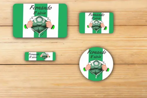 Adesivos Escolar -lanterna Verde-mod 3
