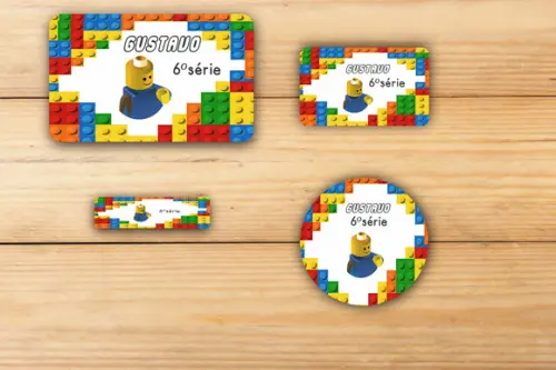 Adesivos Escolar -lego -mod 3