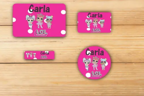 Adesivos Escolar -lol-mod 4