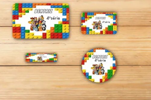 Adesivos Escolar -lego -mod 4