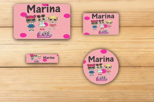Adesivos Escolar -lol-mod 2