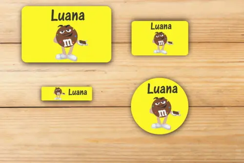 Adesivos Escolar -m&m -mod 4