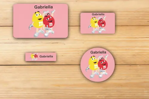 Adesivos Escolar -m&m -mod 3