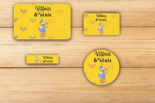 Adesivos Escolar -margarida-mod 1