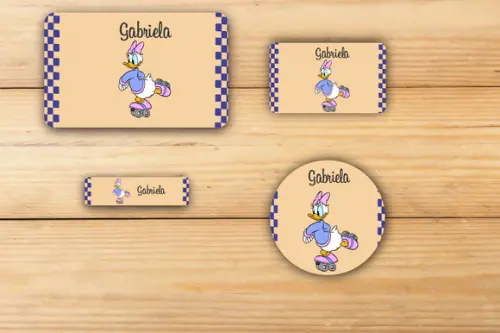 Adesivos Escolar -margarida-mod 2