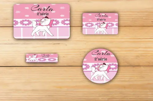 Adesivos Escolar -marie-mod 1