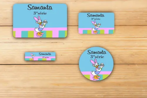 Adesivos Escolar -margarida-mod 4