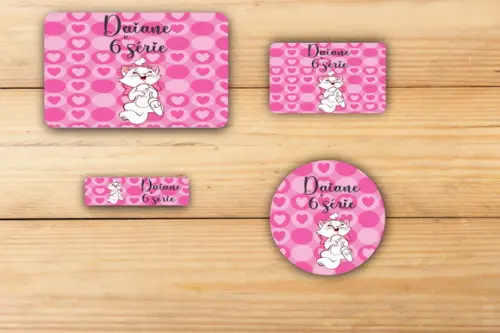 Adesivos Escolar -marie-mod 3