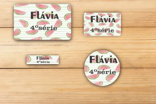Adesivos Escolar -melancia-mod 2
