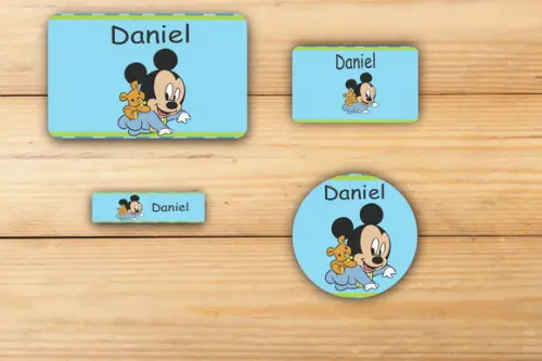 Adesivos Escolar -mickey Baby-mod 4