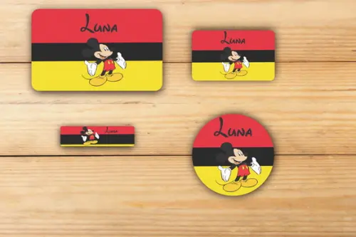 Adesivos Escolar -mickey-mod 1