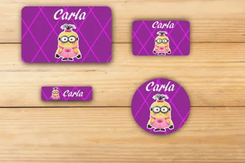 Adesivos Escolar -minions-mod 3