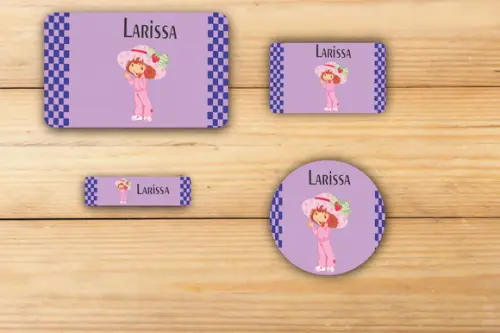 Adesivos Escolar -moranguinho-mod 2