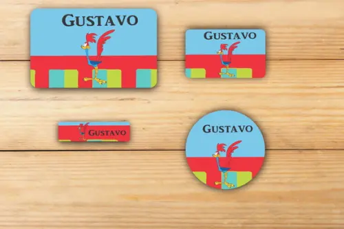 Adesivos Escolar -papaleguas-mod 3