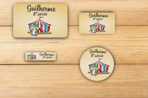 Adesivos Escolar -patatí Patatá-mod 4