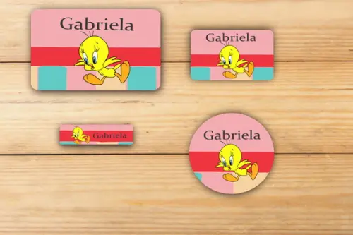 Adesivos Escolar -piu Piu-mod 1