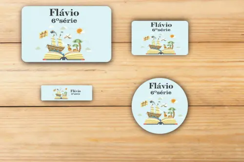 Adesivos Escolar -pirata-mod 3