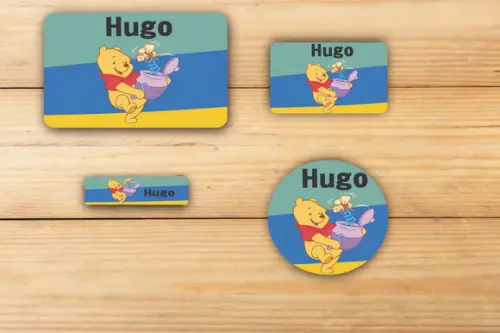 Adesivos Escolar -pooh-mod 4