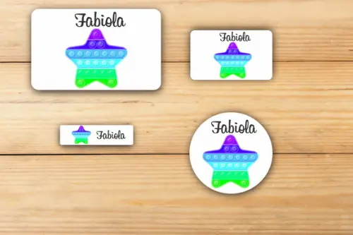 Adesivos Escolar -pop Fidget-mod 4