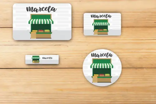 Adesivos Escolar -quitandinha -mod 2
