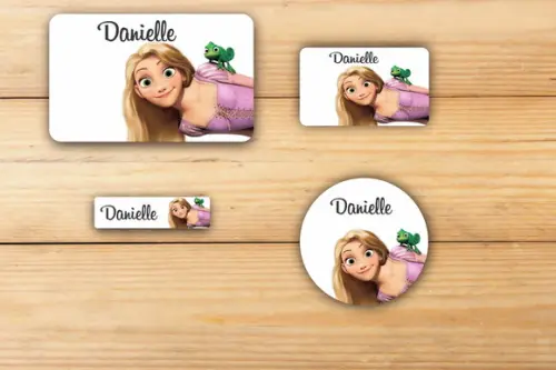 Adesivos Escolar -rapunzel-mod 3