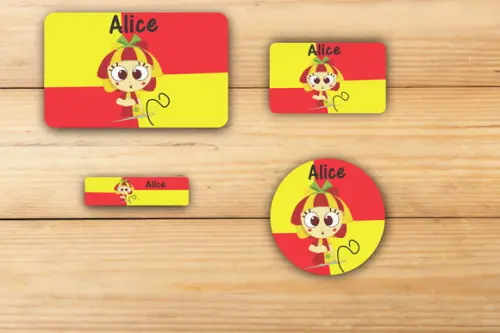Adesivos Escolar -sitio do Pica Pau Amarelo-mod 2