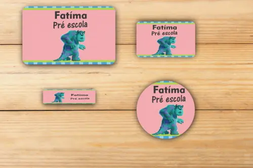 Adesivos Escolar -sullivan-mod 3