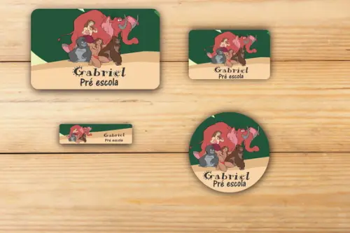 Adesivos Escolar -tarzan-mod 3