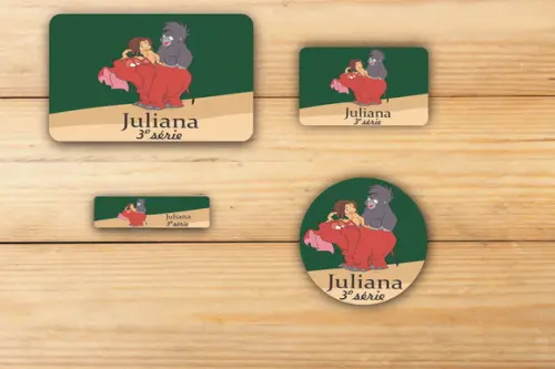 Adesivos Escolar -tarzan-mod 1