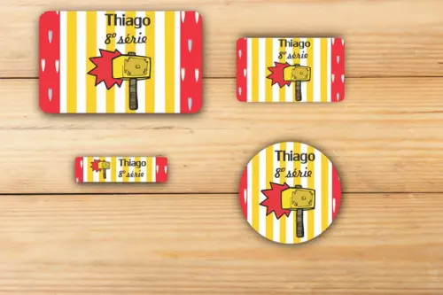 Adesivos Escolar -thor-mod 4